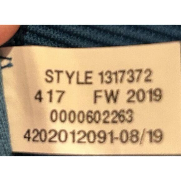 Under Armour ColdGear Youth Large 1/4 Snap Thermal Pullover Loose Blue 1317372 - Picture 5 of 6